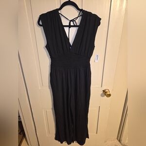 Womens Black One Piece Jumpsuit